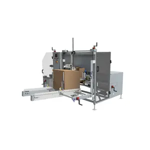 Most Selling Small Cardboard Box Case Carton Erector Erecting Open Forming Packing Machine for Export Sale