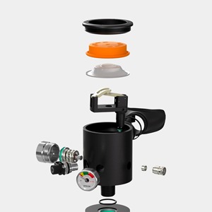 Bouteille de plongée miniature SMACO S300 0,5L avec régulateur intégré pour l'exploration sous-marine - Product Image 3