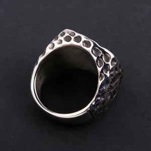 Viking Valknut Men's <b>Stainless</b> <b>Steel</b> <b>Ring</b> Norse Runes Odin Symbol Gold Plated Punk Fashion Charm Jewelry Anniversary Accessories - Product Image 4