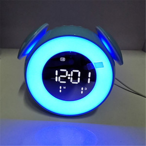 Đồng Hồ Kỹ Thuật Số Có Đèn LED Báo Thức Âm Nhạc Sunset + Wakeup Với Cổng USB - Product Image 4