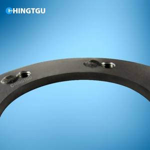 Plaque d'extrémité en acier avec trous renforcés pour matériel Sm400A Q235 de pile de béton contraint d'avance - Product Image 4