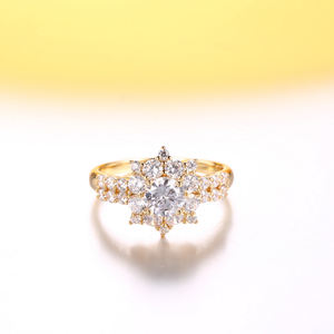 Bague en or plaqué or 18k, vente en gros, prix d'usine, bijoux costumes - Product Image 4