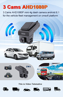Grabadora de Conducción Profesional 4G LTE con Alarma SOS de un Solo Toque y 2 Lentes, con Función de Conversación, para Autobuses Escolares y Servicios de Transporte Infantil