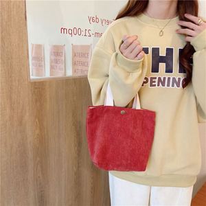 Ladies Fashion Velvet Tote Bag <b>Retro</b> <b>Fabric</b> Casual Handbag Multifunctional for Daily Lunch Storage in Stock - Product Image 3