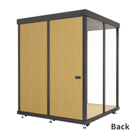 Cabine de musique moderne pour 4 personnes, karaoké, cadre en acier, piano, salle de sport pour bureau, maison, hôtel, appartement, salon