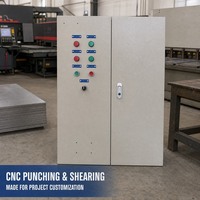 Boîte de distribution en acier laminé à froid JXF, RAL 7035 gris, armoire électrique murale pour applications industrielles