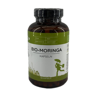 Bio-<b>Moringa</b> Organic Herbal Supplement <b>Capsules</b> Antioxidant Certified Natural Vegan All Ages - Product Image 2