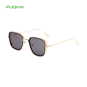 Gafas de Sol Kabir <span class=keywords><strong>Singh</strong></span> UV400 para Hombre, Armazón de Madera Azul de Alta Calidad, Hechas en India, Colores de Armazón Dorado y Plateado - Product Image 2