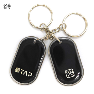 Llavero de holograma personalizado impreso y etiqueta NFC epoxi NTAG213 RFID programable con <span class=keywords><strong>URL</strong></span> - Product Image 2
