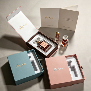 Caja de Regalo con Logotipo Personalizado para Perfumes, Cajas de Empaque de Perfumes Cosméticos de Lujo - Product Image 1