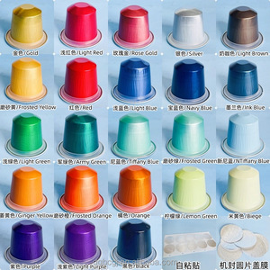 Disposable Aluminum <strong>Nespresso</strong> Coffee <strong>Capsules</strong> Empty Pods For Filling And Packing Coffee Powder For Business Use - Product Image 5