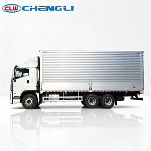 รถบรรทุกตู้ทึบแบบเปิดข้าง CLW 18T 6x4 สำหรับขนส่งสินค้า ใช้กับรถยกพาเลทและงานโลจิสติกส์ - Product Image 4