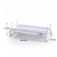 Schrank Dish Drainer Platte Schublade Rack Schüssel Rack Unterschied liche Distanz Platte Küchen ständer Ausstellen Schiebe platte Küchen regal
