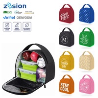 Sac à lunch personnalisé avec logo, étanche, pour enfants et adultes, en polyester Oxford, isotherme, vente en gros, pour l'école, cadeau pour les employés