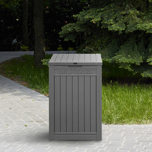 도매 대형 플라스틱 우편함 소포 배달 상자 야외 방수 - Product Image 1