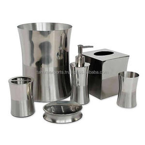 Hot Selling Metal Bathroom Set Customized Size and Shape Bathroom Set for Home and Hotel Bathroom Accessories - Product Image 3