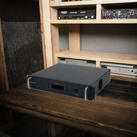 Boîtier de châssis en aluminium 2U pour rack 19 pouces, panneau vierge, boîtier de commande d'amplificateur, alimentation, module électronique