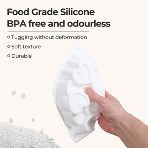MUYULINS factory can customize Valentine's Day multi-heart-shaped molds, LFGB non-stick BPA-free <b>silicone</b> mousse cake molds - Product Image 4