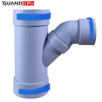 Accessoires en plastique PP de qualité supérieure, directement de l'usine, pour tuyaux de plafond en HDPE pour système de ventilation d'air frais HVAC