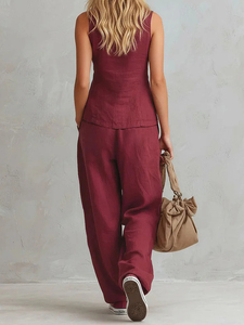 Combinaison <span class=keywords><strong>cargo</strong></span> sans manches zippée pour <span class=keywords><strong>femme</strong></span>, coupe large et ample, tenue décontractée idéale pour le printemps, l'été et le style urbain quotidien - Product Image 6