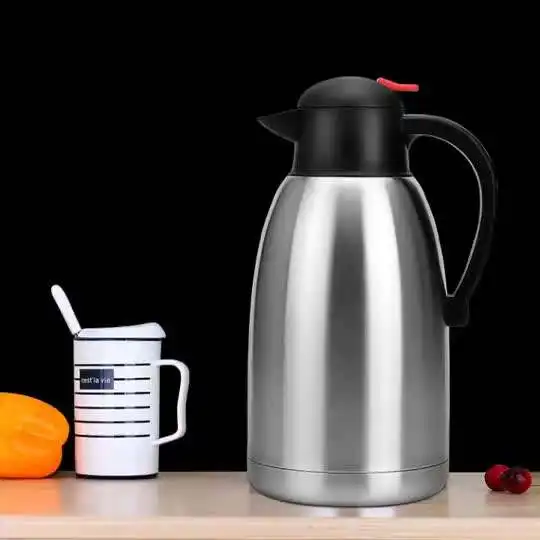 Factory Price Double Walled Stainless steel Tea Pot Vacuum Flask Insulated Coffee Thermos Vacuum Jug