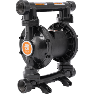 Bomba Neumática de Diafragma de Hierro Fundido Nodular GODO QBY3-32Q de 1-1/4'' para Transferencia de Aceite, Gas, Aguas Residuales y Aire - Product Image 2