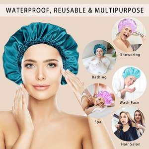 Bonnet de cheveux thermique en gel chaud Chapeau de chaleur de conditionnement sans fil profond pour le traitement du cuir chevelu Soins de spa à la maison - Product Image 2