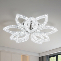 Lustre moderne OEM/ODM, luminaire suspendu au plafond, minimaliste, en forme de feuille, lumières LED au plafond, design floral pour cuisine, chambre à coucher