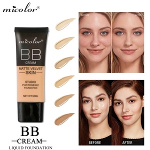 Fond de Teint Correcteur Anti-Sébum Hydratant Imperméable Couvrance Longue Durée Crème <span class=keywords><strong>BB</strong></span> Bronze - Product Image 2