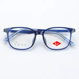 TR90新しいデザインスクエアキッズベビー子供ウルテム光学メガネフレーム折りたたみアンチブルーライトユニセックスカラフル眼鏡フレーム
