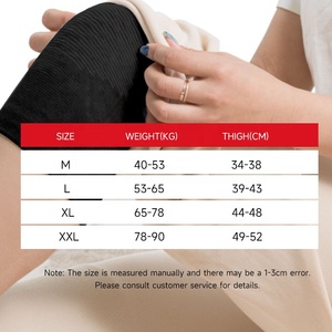 Mugwort tự sưởi ấm phong cách ngắn cú đúp đầu gối tay áo Nylon & Bông đầu gối hỗ trợ cho giảm đau cơ bắp - Product Image 6