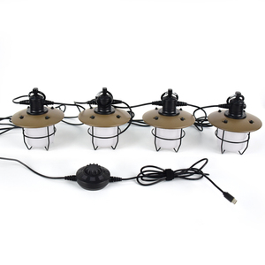 Cadena de luces decorativas con enchufe exterior impermeable al por mayor con sistema RGB para acampar, vacaciones, glamping, bodas y fiestas - Product Image 2