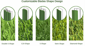 Césped Artificial Ecológico <span class=keywords><strong>para</strong></span> Paisajismo de Excelente Calidad, Ignífugo, Permeable al Agua y Resistente al Desgaste - Product Image 6