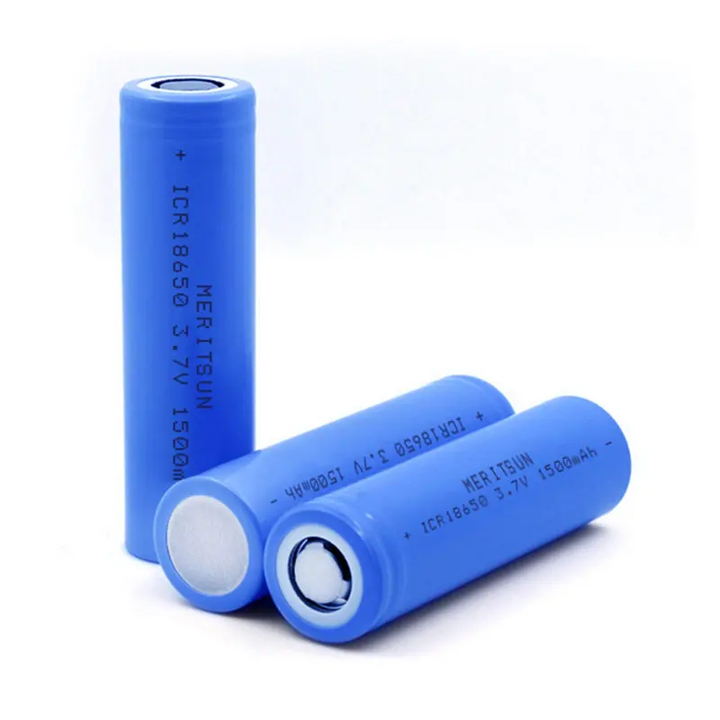 Batterie lithium-ion, 18650, 1500mAh, 3.7 volts, vente en gros, livraison gratuite