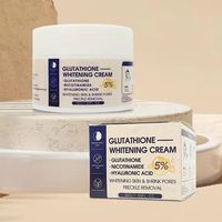 Crème Hydratante Éclaircissante au Glutathion pour Visage et Corps, Absorption Rapide, Réduit les Pores, Soin de la Peau, Baume au Suif OEM 30g – Offre Spéciale