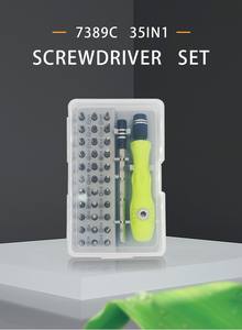 Kit de tournevis multifonction 35-en-1 pour électricien, mini-embouts magnétiques en acier, outils Phillips, <span class=keywords><strong>Torx</strong></span>, pour iPhone, avec boîte OEM - Product Image 6