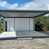 Maisons préfabriquées en acier sur mesure, 3 ou 4 chambres, conteneurs de 40 pieds, maisons de luxe en kit, 2 étages, modernes