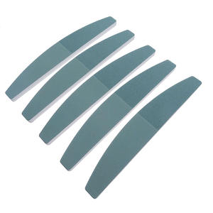 Fabrika Fiyatı Yarım Ay Şeklinde Tırnak Cilası Törpüsü Salon Profesyonel <span class=keywords><strong>3</strong></span> Yönlü Tırnak Sanatı Törpüsü - Product Image 2