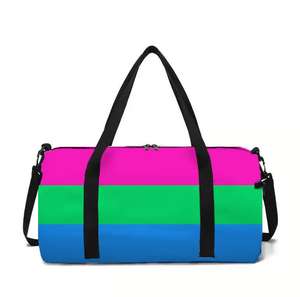 पॉलीमोरी कस्टम स्पोर्ट्स ट्रैवल बैग फिटनेस कंधे की बैग यात्रा ड्रम पॉलिएस्टर बैग बैग अभी तक कोई समीक्षा नहीं - Product Image 3
