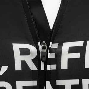 2025 OEM 남여 공용 사용자 정의 자전거 사이클링 저지 짧은 소매 검은 자전거 레이싱 저지 남성용 사이클링 탑 - Product Image 3