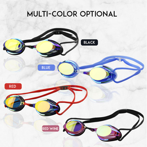 Lunettes de <span class=keywords><strong>natation</strong></span> de <span class=keywords><strong>compétition</strong></span> professionnelles personnalisées, lunettes de <span class=keywords><strong>natation</strong></span> de protection en silicone anti-buée et anti-ultraviolet étanche - Product Image 2