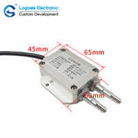Transmetteur de pression différentielle CVC, capteur de pression d'air pour conduits, 4-20mA RS485, surveillance des filtres de salle blanche 0-100kPa
