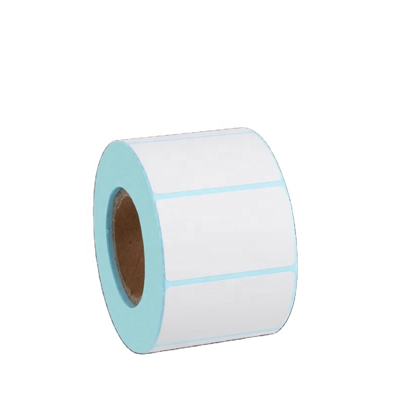 Recyclable Waterproof Oil-Proof Adhesive Sticker Roll for Shipping & Promotion Eco-Friendly Paper Labels