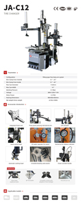 Démonte-pneus entièrement automatique haute performance JA-C12 avec conception inclinable pour une maintenance facile des équipements de véhicules – En promotion - Product Image 2