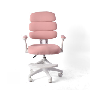 Silla de Estudio Ergonómica Infantil CARLFORD 2026, Color Rosa Moderno, con Reposapiés de Malla, <span class=keywords><strong>Altura</strong></span> Ajustable, para Hogar, Oficina y Taller - Product Image 2