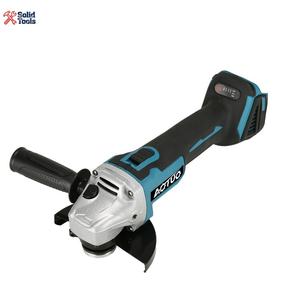 Синяя настраиваемая 125-мм 3-скоростная бесщеточная угловая шлифмашина 800 Вт с литиевой батареей, многофункциональный беспроводной электроинструмент для самостоятельной сборки, набор - Product Image 6
