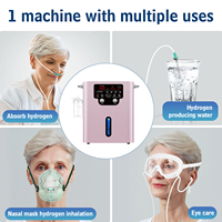 Générateur de gaz HHO intelligent pour inhalation, pur, 1500 ml/min, machine séparée d'hydrogène et d'oxygène domestique oxygénée Dupont N117