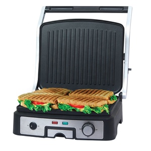 Rookloze Elektrische <span class=keywords><strong>Panini</strong></span> Broodrooster Sandwich Maker Persgrill Machine En Biefstuk Of Vlees Tafel <span class=keywords><strong>Top</strong></span> Barbecue En <span class=keywords><strong>Panini</strong></span> Pers - Product Image 6