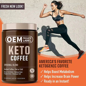 Perdita di peso cheto in polvere naturale sano Keto <span class=keywords><strong>Food</strong></span> Slim per adulti dimagrante caffè cheto caffè in polvere - Product Image 4