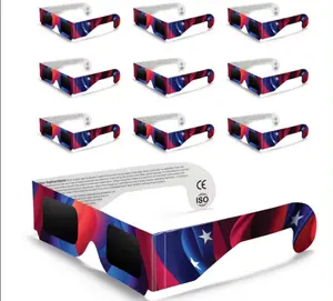 カスタマイズされたビューイングフィルター3Dメガネeclipse glasses Annular Eclipse Eclipse movie glasses